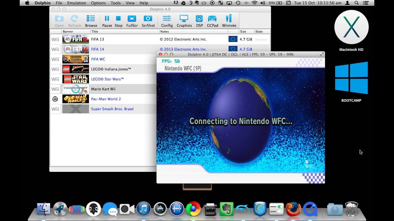play games on an emulator for a mac